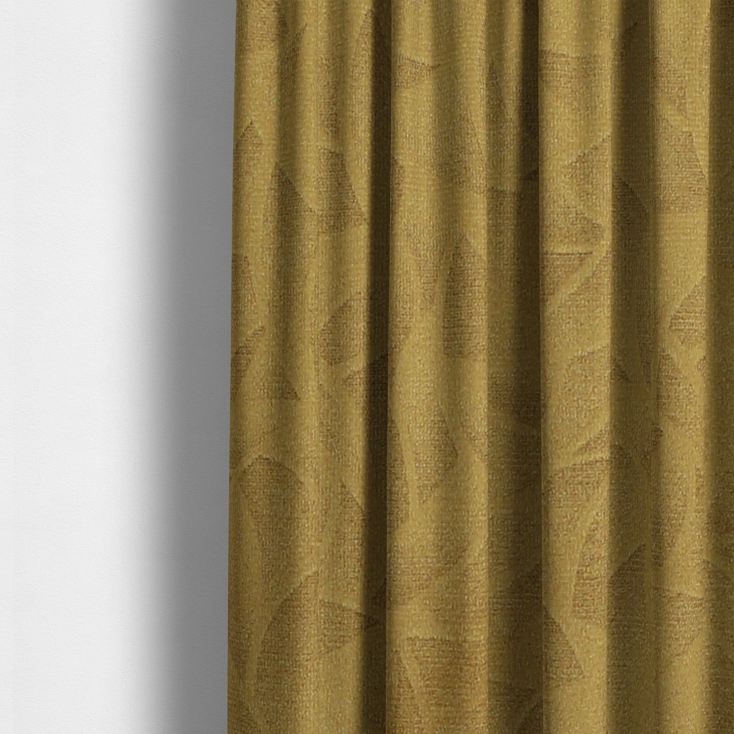 Mikado Self Pattern Soft Velour Velvet Upholstery Fabric In Brown Colour CTR-1042 - Made To Measure Curtains