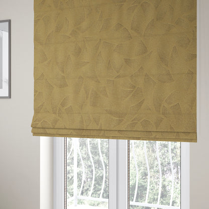 Mikado Self Pattern Soft Velour Velvet Upholstery Fabric In Brown Colour CTR-1042 - Roman Blinds