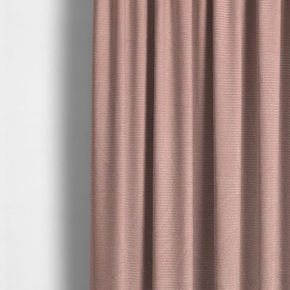 Mikado Self Pattern Soft Velour Velvet Upholstery Fabric In Pink Colour CTR-1043 - Made To Measure Curtains