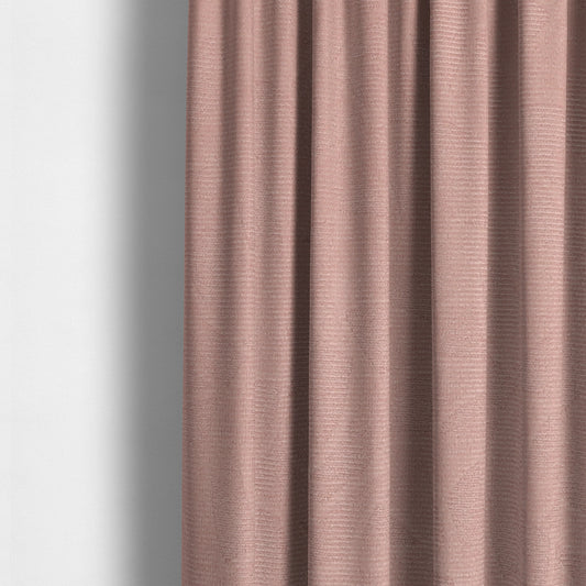 Mikado Self Pattern Soft Velour Velvet Upholstery Fabric In Pink Colour CTR-1043 - Made To Measure Curtains