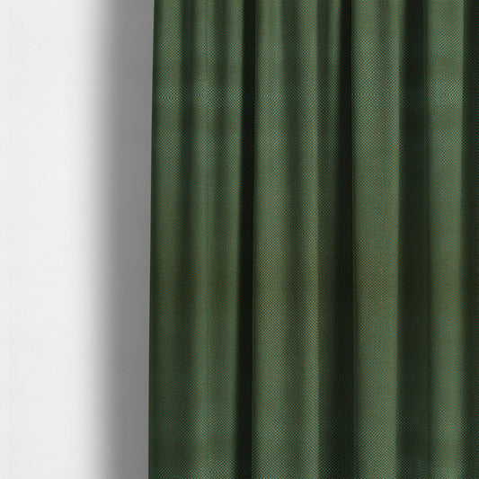 Bilbao Weave Textured Chenille Teal Brown Colour Furnishing Fabric CTR-1049 - Made To Measure Curtains