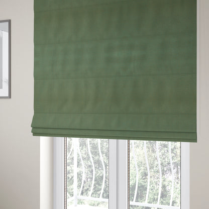 Bilbao Weave Textured Chenille Teal Brown Colour Furnishing Fabric CTR-1049 - Roman Blinds