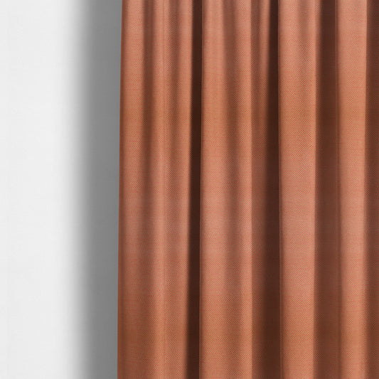 Bilbao Weave Textured Chenille Pink Brown Colour Furnishing Fabric CTR-1050 - Made To Measure Curtains