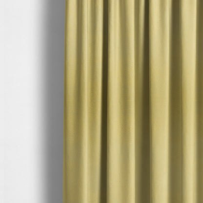 Fenton Circular Pattern In Yellow Colour Furnishing Upholstery Fabric CTR-1077 - Made To Measure Curtains