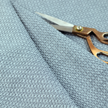 Chicago Bobble Effect Chenille Upholstery Fabric Sky Blue Colour CTR-1096