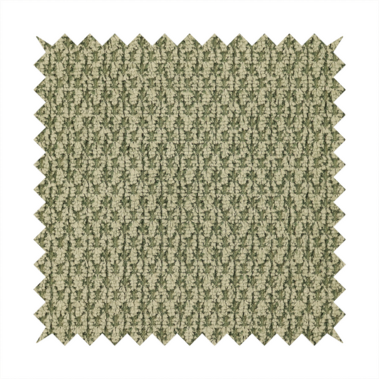 Chicago Bobble Effect Chenille Upholstery Fabric Sage Green Colour CTR-1105