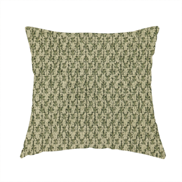 Chicago Bobble Effect Chenille Upholstery Fabric Sage Green Colour CTR-1105 - Handmade Cushions
