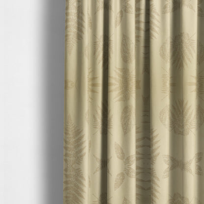 Pelham Autumnal Floral Pattern In Beige Colour Furnishing Upholstery Fabric CTR-1106 - Made To Measure Curtains