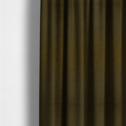 Surat Plain Textured Chenille Material In Grey Orange Colour Upholstery Fabric CTR-1119 - Made To Measure Curtains