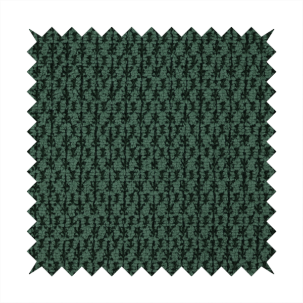 Chicago Bobble Effect Chenille Upholstery Fabric Pine Green Colour CTR-1190