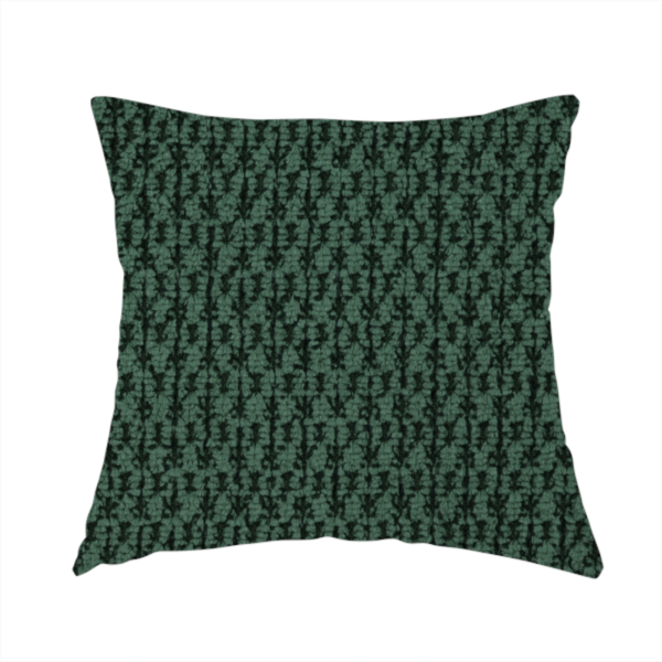 Chicago Bobble Effect Chenille Upholstery Fabric Pine Green Colour CTR-1190 - Handmade Cushions