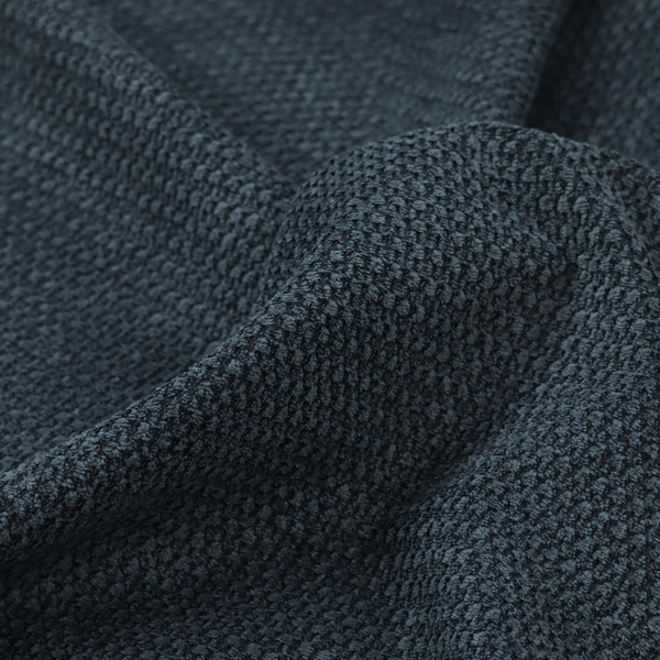 Chicago Bobble Effect Chenille Upholstery Fabric Onyx Colour CTR-1191