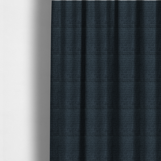 Chicago Bobble Effect Chenille Upholstery Fabric Onyx Colour CTR-1191 - Made To Measure Curtains