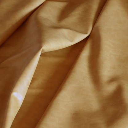 Lecce Faux Leather Matt Finish In Yellow Colour CTR-1193