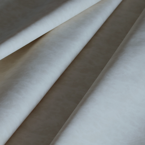 Lecce Faux Leather Matt Finish In Cream Colour CTR-1195