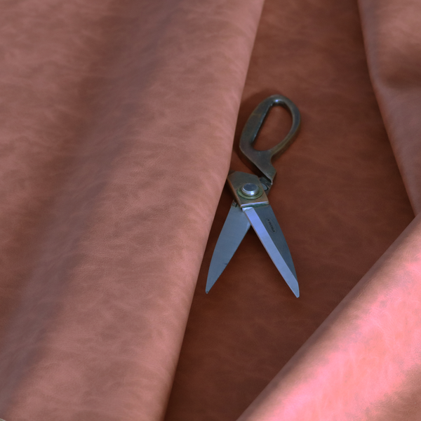 Lecce Faux Leather Matt Finish In Orange Colour CTR-1197