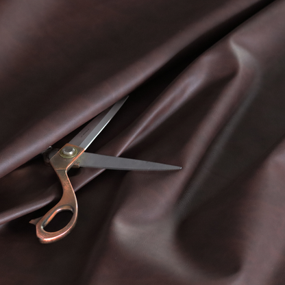 Lecce Faux Leather Matt Finish In Chocolate Brown Colour CTR-1204