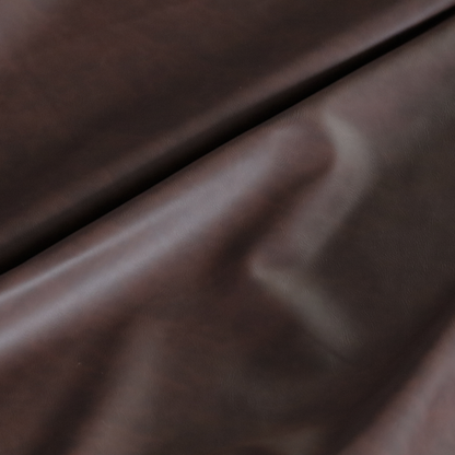 Lecce Faux Leather Matt Finish In Chocolate Brown Colour CTR-1204