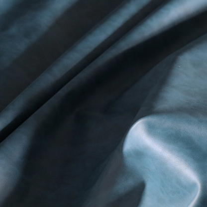 Lecce Faux Leather Matt Finish In Teal Blue Colour CTR-1206