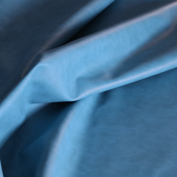 Lecce Faux Leather Matt Finish In Light Blue Colour CTR-1209