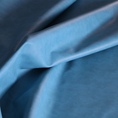 Lecce Faux Leather Matt Finish In Light Blue Colour CTR-1209