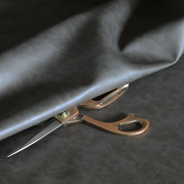 Lecce Faux Leather Matt Finish In Grey Colour CTR-1211