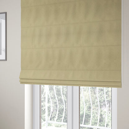 Sahara Geometric Pattern Chenille Material In Cream Beige Upholstery Fabric CTR-1214 - Roman Blinds