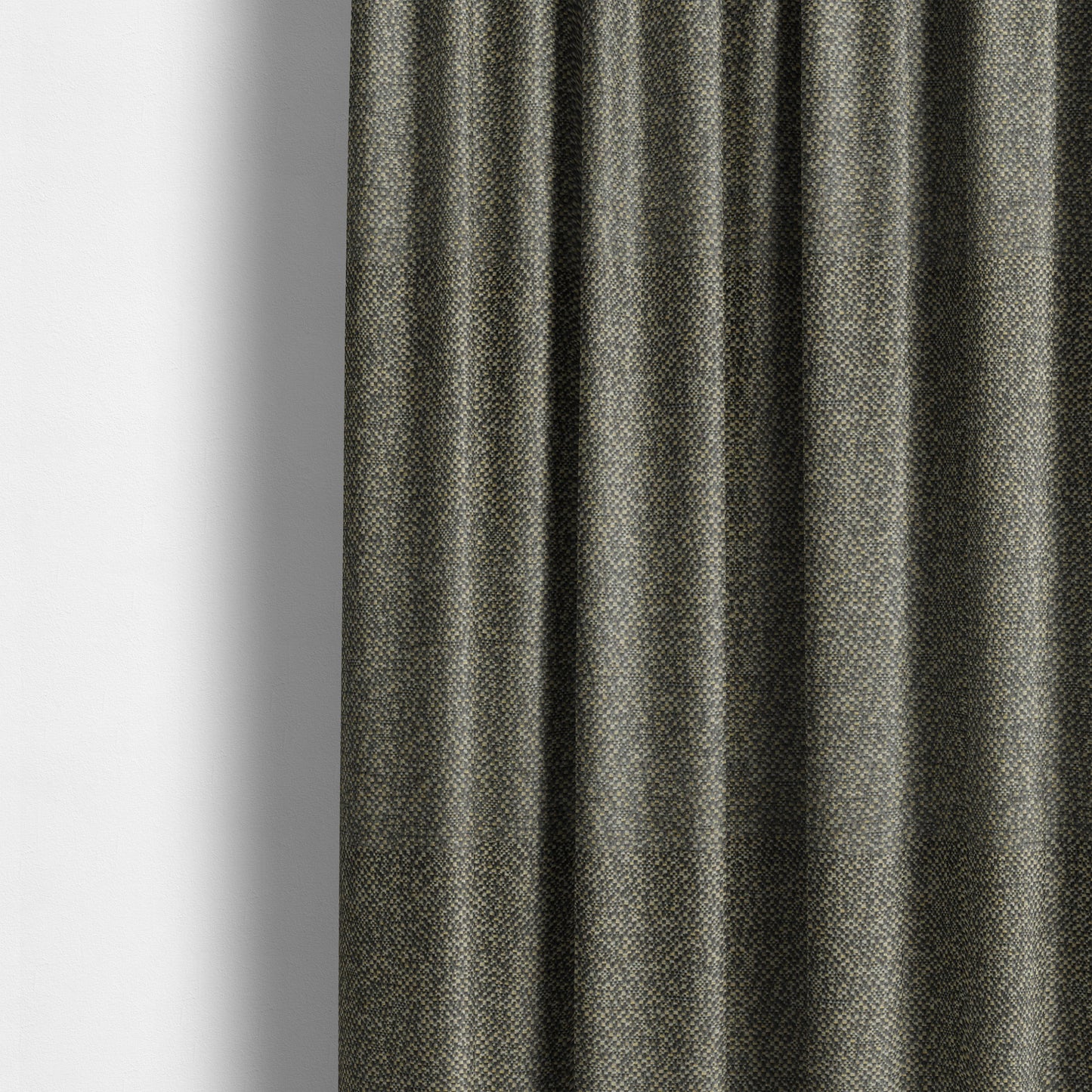 Pacific Unique Textured Basket Weave Heavyweight Upholstery Fabric In Grey Colour CTR-1251 - Made To Measure Curtains