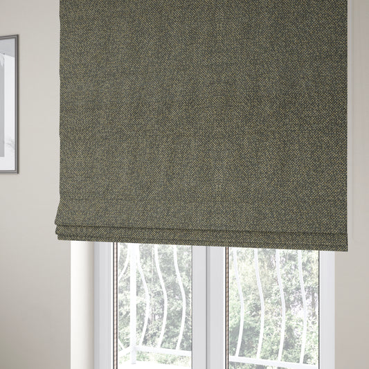 Pacific Unique Textured Basket Weave Heavyweight Upholstery Fabric In Grey Colour CTR-1251 - Roman Blinds