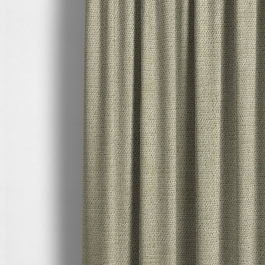 Sunset Chenille Material Cream Colour Upholstery Fabric CTR-1306 - Made To Measure Curtains