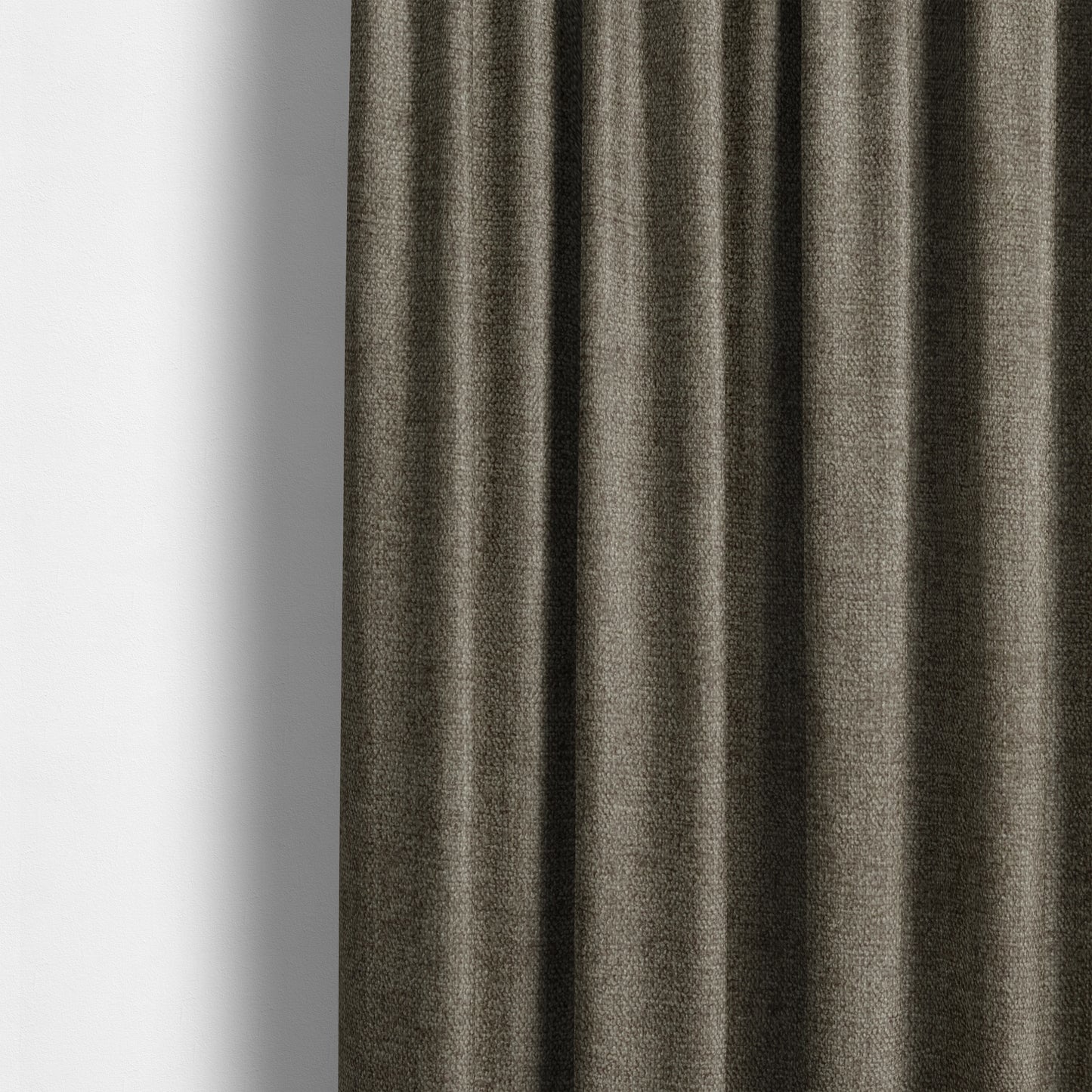 Sunset Chenille Material Light Brown Colour Upholstery Fabric CTR-1308 - Made To Measure Curtains