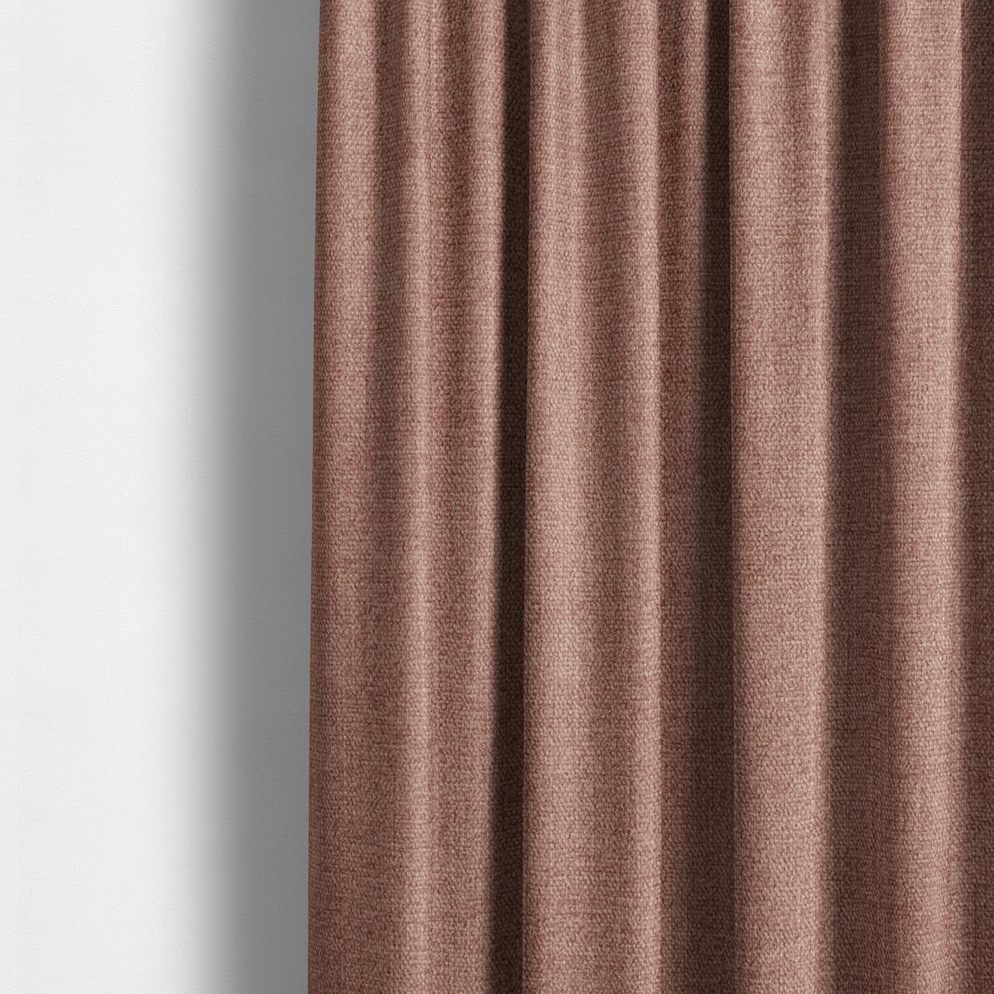 Sunset Chenille Material Soft Pink Colour Upholstery Fabric CTR-1310 - Made To Measure Curtains