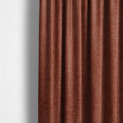 Sunset Chenille Material Rosewood Pink Colour Upholstery Fabric CTR-1311 - Made To Measure Curtains