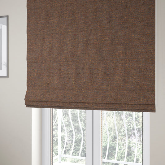 Alaska Textured Chenille Clean Easy Treated Mauve Colour Upholstery Fabric CTR-1331 - Roman Blinds