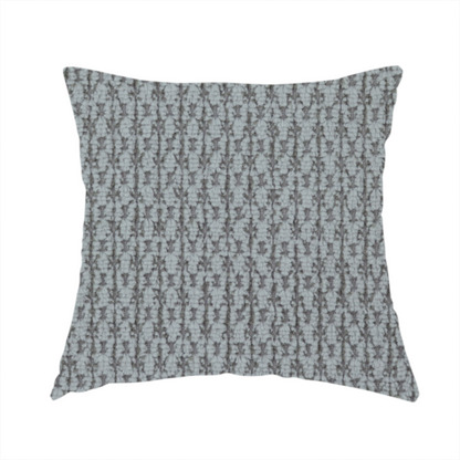 Chicago Bobble Effect Chenille Upholstery Fabric Fossil Grey Colour CTR-1332 - Handmade Cushions
