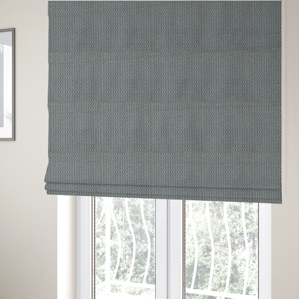 Chicago Bobble Effect Chenille Upholstery Fabric Fossil Grey Colour CTR-1332 - Roman Blinds