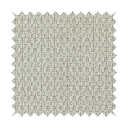 Chicago Bobble Effect Chenille Upholstery Fabric Coconut Milk Colour CTR-1339 - Made To Measure Curtains
