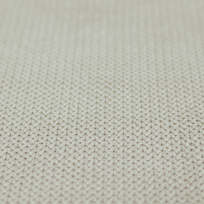 Chicago Bobble Effect Chenille Upholstery Fabric Coconut Milk Colour CTR-1339 - Made To Measure Curtains