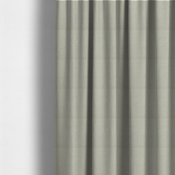 Chicago Bobble Effect Chenille Upholstery Fabric Coconut Milk Colour CTR-1339 - Made To Measure Curtains