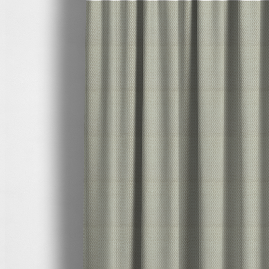 Chicago Bobble Effect Chenille Upholstery Fabric Coconut Milk Colour CTR-1339 - Made To Measure Curtains