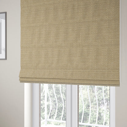 Washington Textured Chenille Cream Colour Upholstery Fabric CTR-1340 - Roman Blinds