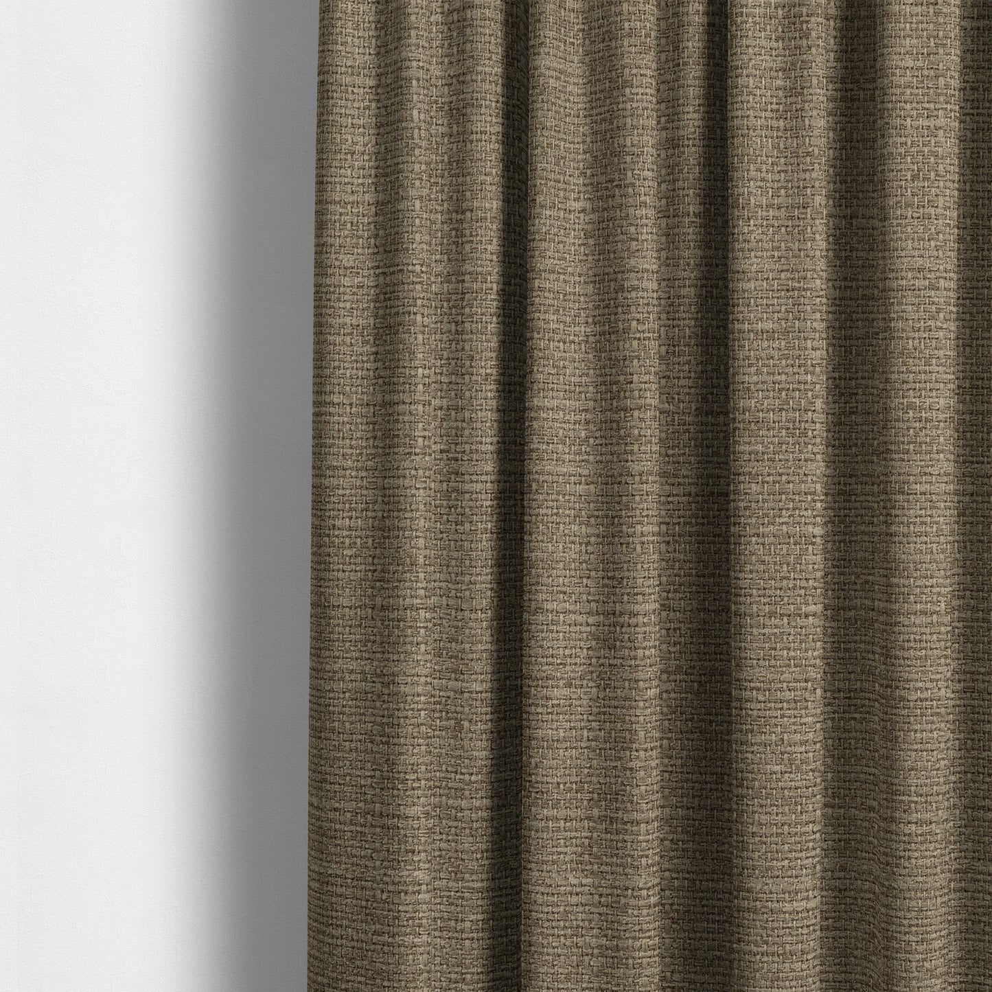 Washington Textured Chenille Beige Colour Upholstery Fabric CTR-1341 - Made To Measure Curtains