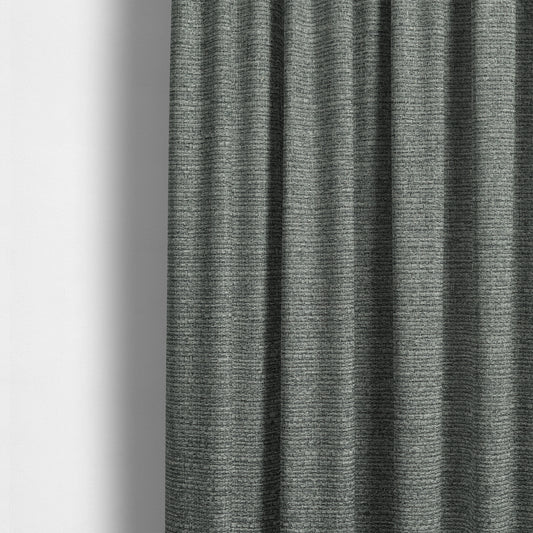 Washington Textured Chenille Silver Colour Upholstery Fabric CTR-1345 - Made To Measure Curtains