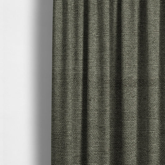 Washington Textured Chenille Grey Colour Upholstery Fabric CTR-1346 - Made To Measure Curtains