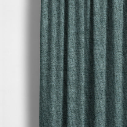 Eddison Soft Weave Water Repellent Treated Material Blue Colour Upholstery Fabric CTR-1349 - Made To Measure Curtains