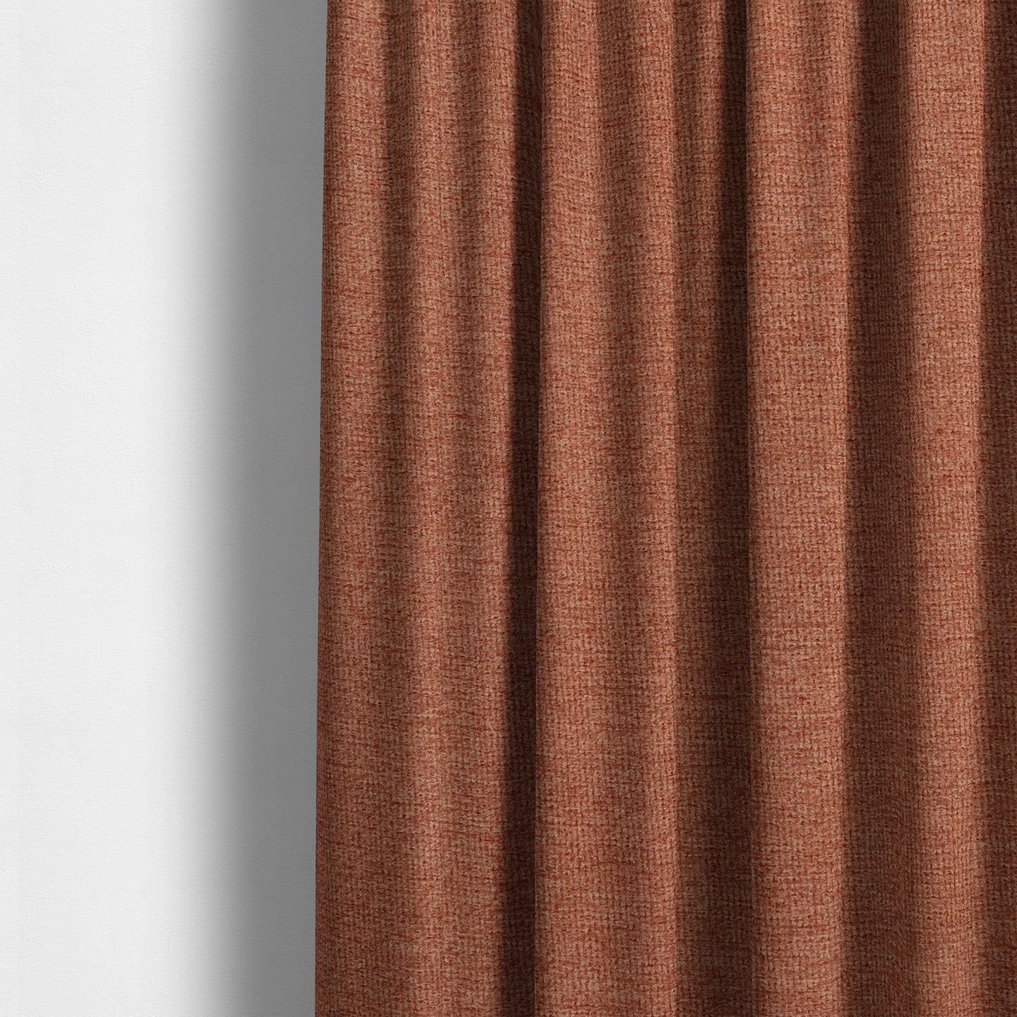 Eddison Soft Weave Water Repellent Treated Material Orange Colour Upholstery Fabric CTR-1351 - Made To Measure Curtains