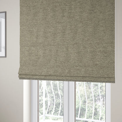 Eddison Soft Weave Water Repellent Treated Material Beige Colour Upholstery Fabric CTR-1355 - Roman Blinds