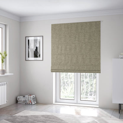 Eddison Soft Weave Water Repellent Treated Material Beige Colour Upholstery Fabric CTR-1355 - Roman Blinds