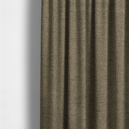 Eddison Soft Weave Water Repellent Treated Material Brown Colour Upholstery Fabric CTR-1356 - Made To Measure Curtains