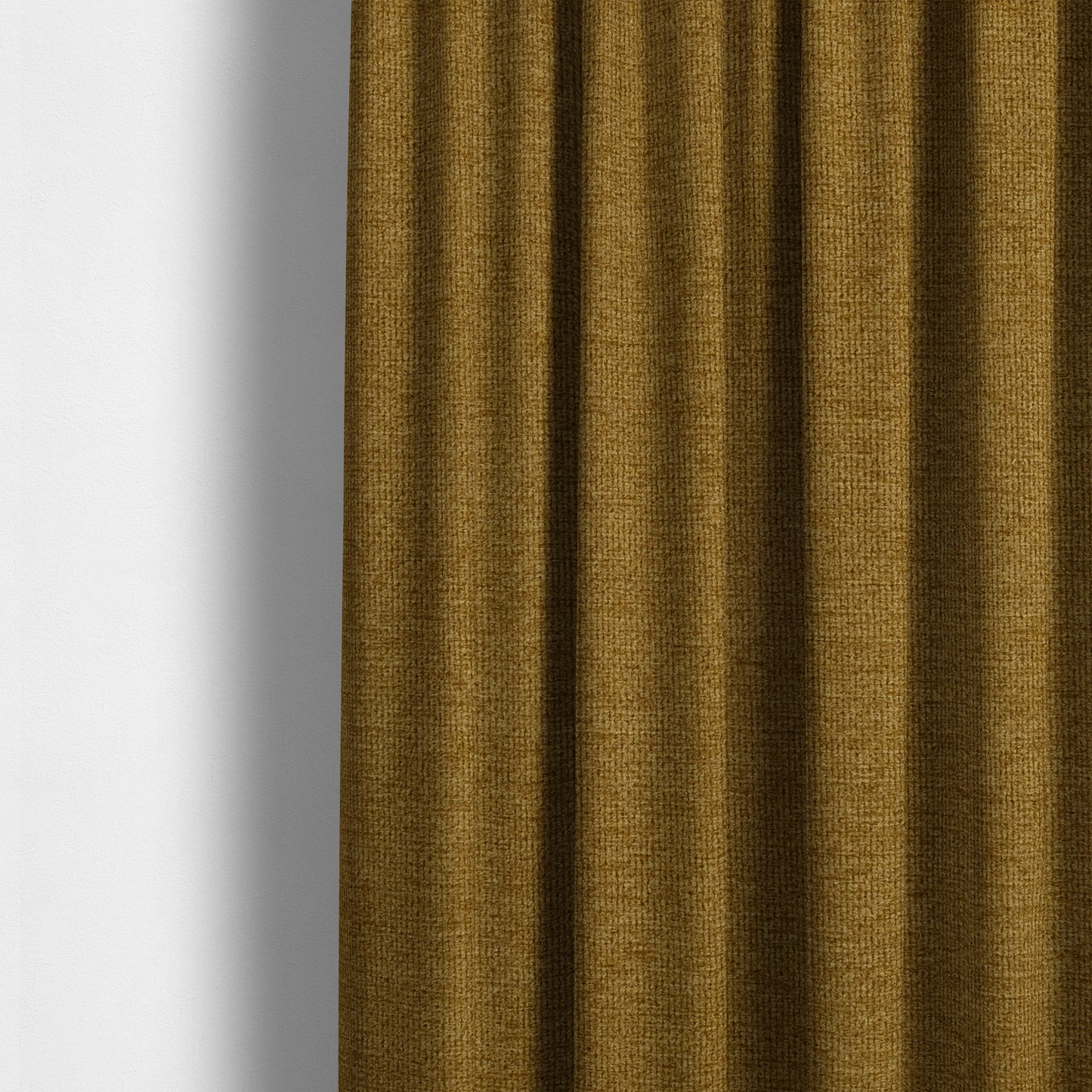 Eddison Soft Weave Water Repellent Treated Material Yellow Colour Upholstery Fabric CTR-1357 - Made To Measure Curtains